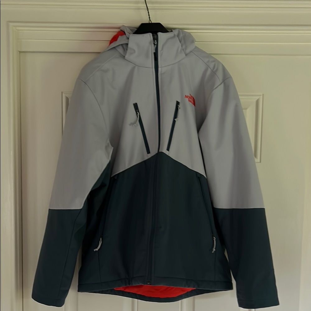 The North Face Gray and Black Performance Jacket Weather-Resistant